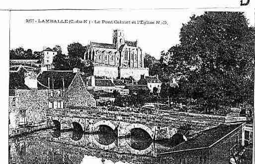 Ville de LAMBALLE Carte postale ancienne